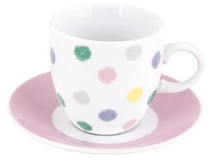 Φλυτζάνια Espresso 90ml (Σετ 6τμχ) Maxhome Polka Dots DG08-0207