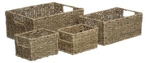 Καλάθια Αποθήκευσης (Σετ 4τμχ) F-V Reed Basket 174639