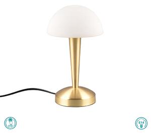 Πορτατίφ RL Lighting Canaria R59561108 Χρυσό Ματ - Γυαλί Λευκό