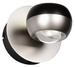 Φωτιστικό Επίτοιχο Trio Lighting ORBIT 244410107 Νίκελ ματ (Nickel Mat- Satin) 2300+3000+4000K