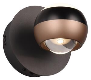 Φωτιστικό Επίτοιχο Trio Lighting ORBIT 244410132 Μαύρο Ματ (Black Mat) 2300+3000+4000K
