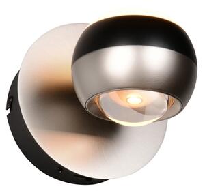 Φωτιστικό Επίτοιχο Trio Lighting ORBIT 244410107 Νίκελ ματ (Nickel Mat- Satin) 2300+3000+4000K