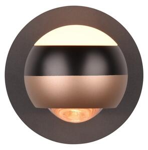 Φωτιστικό Επίτοιχο Trio Lighting ORBIT 244410132 Μαύρο Ματ (Black Mat) 2300+3000+4000K