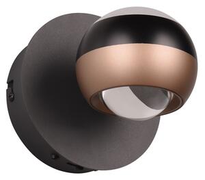Φωτιστικό Επίτοιχο Trio Lighting ORBIT 244410132 Μαύρο Ματ (Black Mat) 2300+3000+4000K