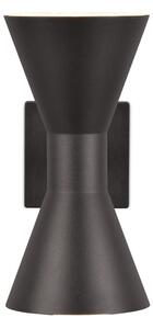 Φωτιστικό Επίτοιχο Trio Lighting ARDAS 212560232 Μαύρο Ματ (Black Mat)