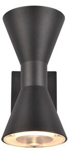 Φωτιστικό Επίτοιχο Trio Lighting ARDAS 212560232 Μαύρο Ματ (Black Mat)