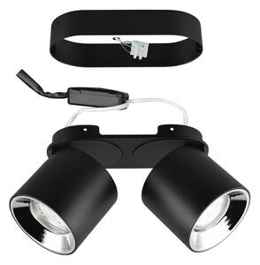 Φωτιστικό Οροφής Trio Lighting GUAYANA 651000232 Μαύρο Ματ (Black Mat)