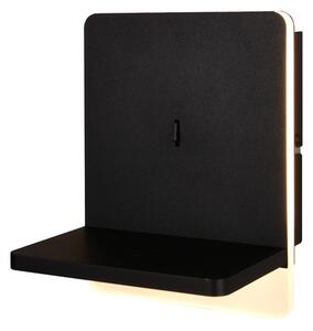 Φωτιστικό Επίτοιχο Trio Lighting FAIRFIELD 248670132 Μαύρο Ματ (Black Mat) 3000K