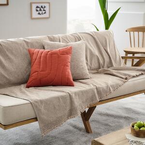 Ριχτάρι Διθέσιου Καναπέ (180x250) Gofis Home Valkyrie Soft Beige 234/06