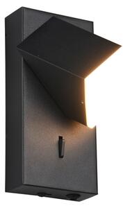 Φωτιστικό Επίτοιχο Trio Lighting RAGLAN 248570132 Μαύρο Ματ (Black Mat) 3000K