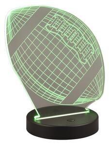 Φωτιστικό Επιτραπέζιο Reality Lighting -RL FOOTBALL R52821132 Μαύρο Ματ (Black Mat) 3000K