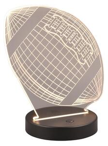 Φωτιστικό Επιτραπέζιο Reality Lighting -RL FOOTBALL R52821132 Μαύρο Ματ (Black Mat) 3000K