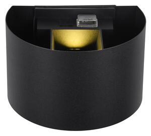 Φωτιστικό Επίτοιχο Reality Lighting -RL TALENT R27769132 Μαύρο Ματ (Black Mat) 3000K