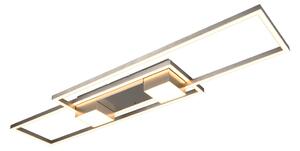 Φωτιστικό Οροφής Trio Lighting ALBANY 647710407 Νίκελ ματ (Nickel Mat- Satin) 2700 - 6500K