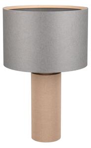 Φωτιστικό Επιτραπέζιο Trio Lighting CANIO 568190111 Ξύλο Φυσικό χρώμα (Wood Natural Finish)