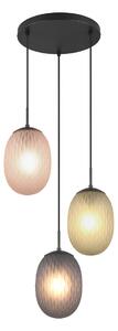 Φωτιστικό Κρεμαστό Trio Lighting FACETTE 364230317 Μαύρο Ματ (Black Mat)