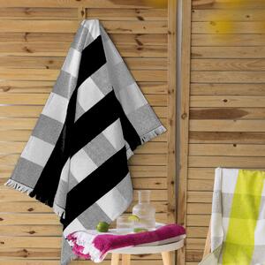 Πετσέτα Θαλάσσης (86x160) Palamaiki Beach Towels Copa Black