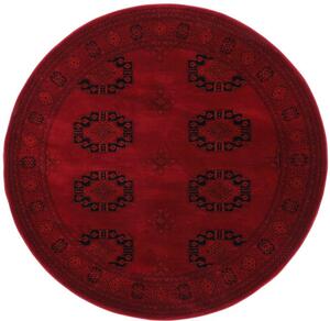 Χαλί Afgan 6871H Round Dark Red Royal Carpet