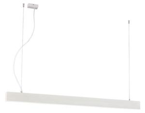Γραμμικό Φωτιστικό Κρεμαστό Viokef Ciba 3916-00142-3-W-P-N L1420 3000K Λευκό