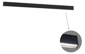 Γραμμικό Φωτιστικό Τοίχου Viokef Ciba 3916-02142-3-B-M-N L1420 3000K Μαύρο Ματ