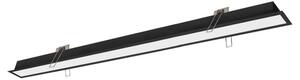 Γραμμικό Φωτιστικό Χωνευτό Viokef Sasa 3917-03114-3-B-P-N L1140 3000K Μαύρο Ματ
