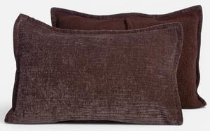 Ζεύγος Μαξιλαροθήκες (52x72) Nef-Nef Homeware Elements Brave Coffee