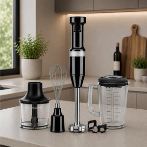 Ραβδομπλέντερ KitchenAid 5KHBV83EBM με ισχύ 180W και μεταβλητή ταχύτητα - Matt Black