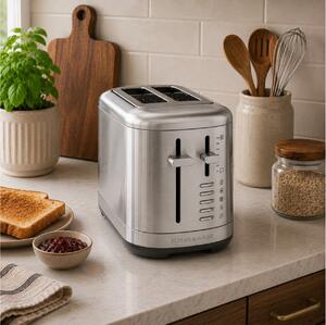 Φρυγανιέρα KitchenAid 5KMT2109ESX με ισχύ 980W και χωρητικότητα 2 φέτες ψωμιού - Stainless Steel