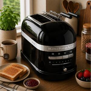 Φρυγανιέρα KitchenAid Artisan 5KMT2204EOB με ισχύ 1250W και χωρητικότητα 2 φέτες ψωμιού - Onyx Black