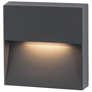 Φωτιστικό Τοίχου - Απλίκα E241-G Led 3000K 6W Graphite