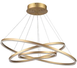 Φωτιστικό Οροφής 77-8124 Led 80-60-40cm Olympic Gold Mat Homelighting