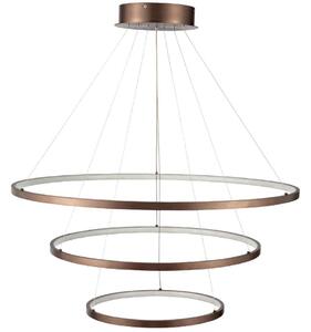 Φωτιστικό Οροφής 77-8131 Led 80-60-40cm Morelli Coffee Brown Homelighting