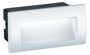 Φωτιστικό Τοίχου - Απλίκα Χωνευτή Riva 4124901 Led 14x7cm White Viokef