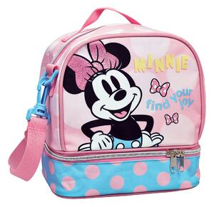 Ισοθερμική Τσάντα Φαγητού (20x15x21) Gim Minnie Polka Dot Powder