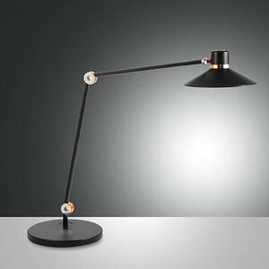 Φωτιστικό Γραφείου Panarea 3675-30-101 10W Led 78x85cm Black Fabas Luce