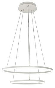 Φωτιστικό Οροφής 3508-48-102 65W Led Warm White Φ60-Φ80cm 200cm White Fabas Luce