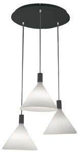 Φωτιστικό Οροφής Vincent 3665-47-102 3x40W E27 White Fabas Luce