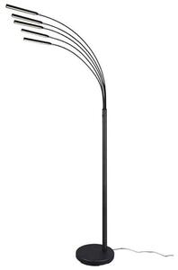 Φωτιστικό Δαπέδου Reed R41031532 5x3,5W Led 30x195cm Black Mat RL Lighting