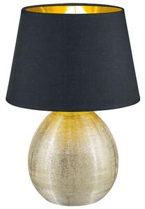 Φωτιστικό Επιτραπέζιο Luxor R50631079 1xE27 60W Φ24cm 35cm Gold-Black RL Lighting