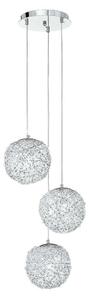 Φωτιστικό Οροφής Astra I-ASTRA/S3 3xE27 Φ40cm 120cm Chrome Luce Ambiente Design