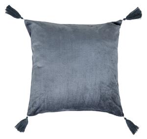 Βελουτέ Διακοσμητικό Μαξιλάρι (50x50) Kentia Stylish Ivanna 24 Dark Grey