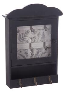 Κλειδοθήκη (20x5.5x28.5) A-S Key Box Vintage Black 148438