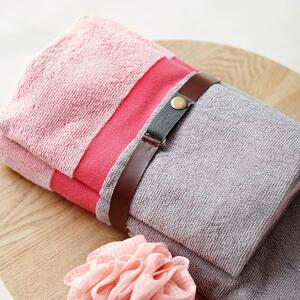 Πετσέτες Μπάνιου (Σετ 2τμχ) Palamaiki Towels Fandago 500gsm PINK