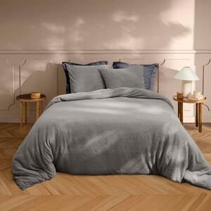 Παπλωματοθήκη Fleece Υπέρδιπλη (220x240) + Διακοσμητικές Μαξιλαροθήκες L-C Helena Anthracite 1645200