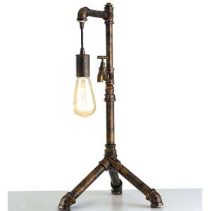 Φωτιστικό Επιτραπέζιο Amarcord I-AMARCORD-L1 1xE27 41x30x61cm Rust Luce Ambiente Design