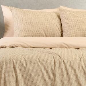 Ζεύγος Μαξιλαροθήκες (50x70) Melinen Casual Line Davide Beige