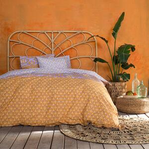 Σεντόνια Μονά (Σετ) Nima Bed Linen Imane Deep Orange ΧΩΡΙΣ ΛΑΣΤΙΧΟ 170x260