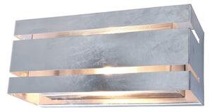 Φωτιστικό Τοίχου Vidar 5011602461 IP54 E27 25x11,3x11cm Galvanized Lutec