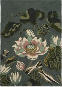 Χαλί Waterlily Midnight Pond 038608 Green Wedgwood