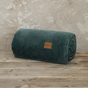 Κουβέρτα Καναπέ Fleece (130x170) Nima Living Mellow GREEN